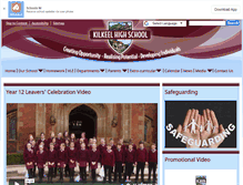 Tablet Screenshot of kilkeelhigh.org